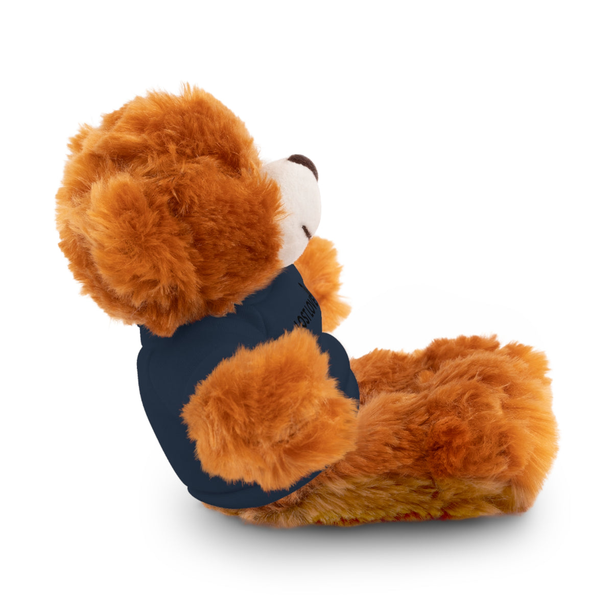 Stuffed Animal with Message Tee, Adorable Plush Toy, Gift for Kids, Comfort for Loss, Thoughtful Keepsake