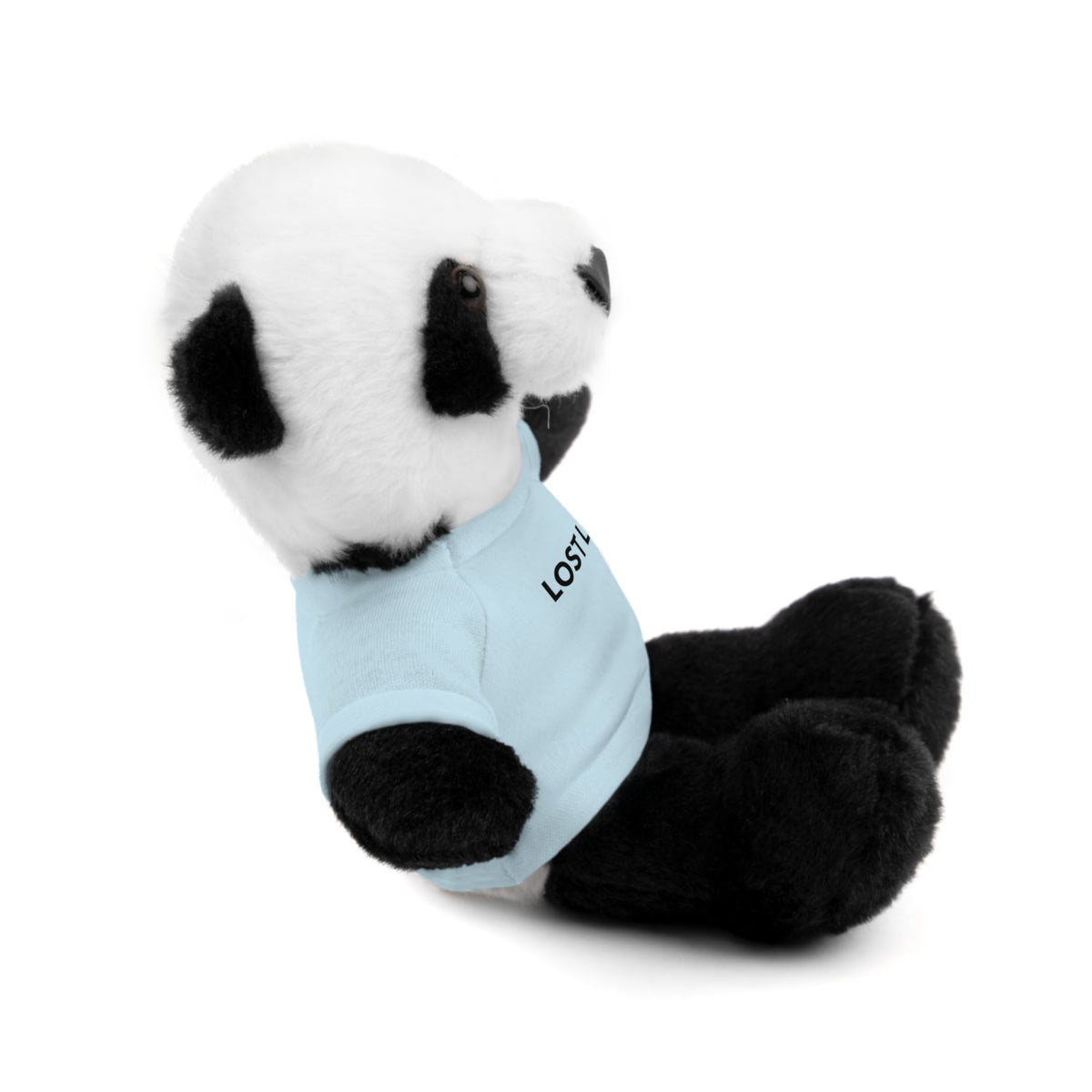 Stuffed Animal with Message Tee, Adorable Plush Toy, Gift for Kids, Comfort for Loss, Thoughtful Keepsake