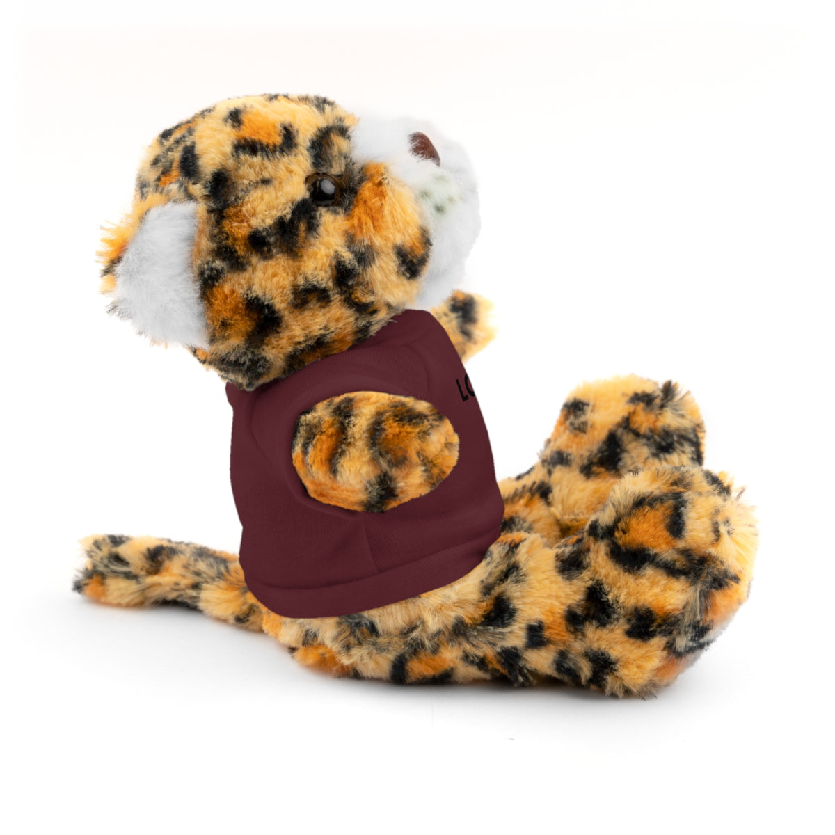 Stuffed Animal with Message Tee, Adorable Plush Toy, Gift for Kids, Comfort for Loss, Thoughtful Keepsake