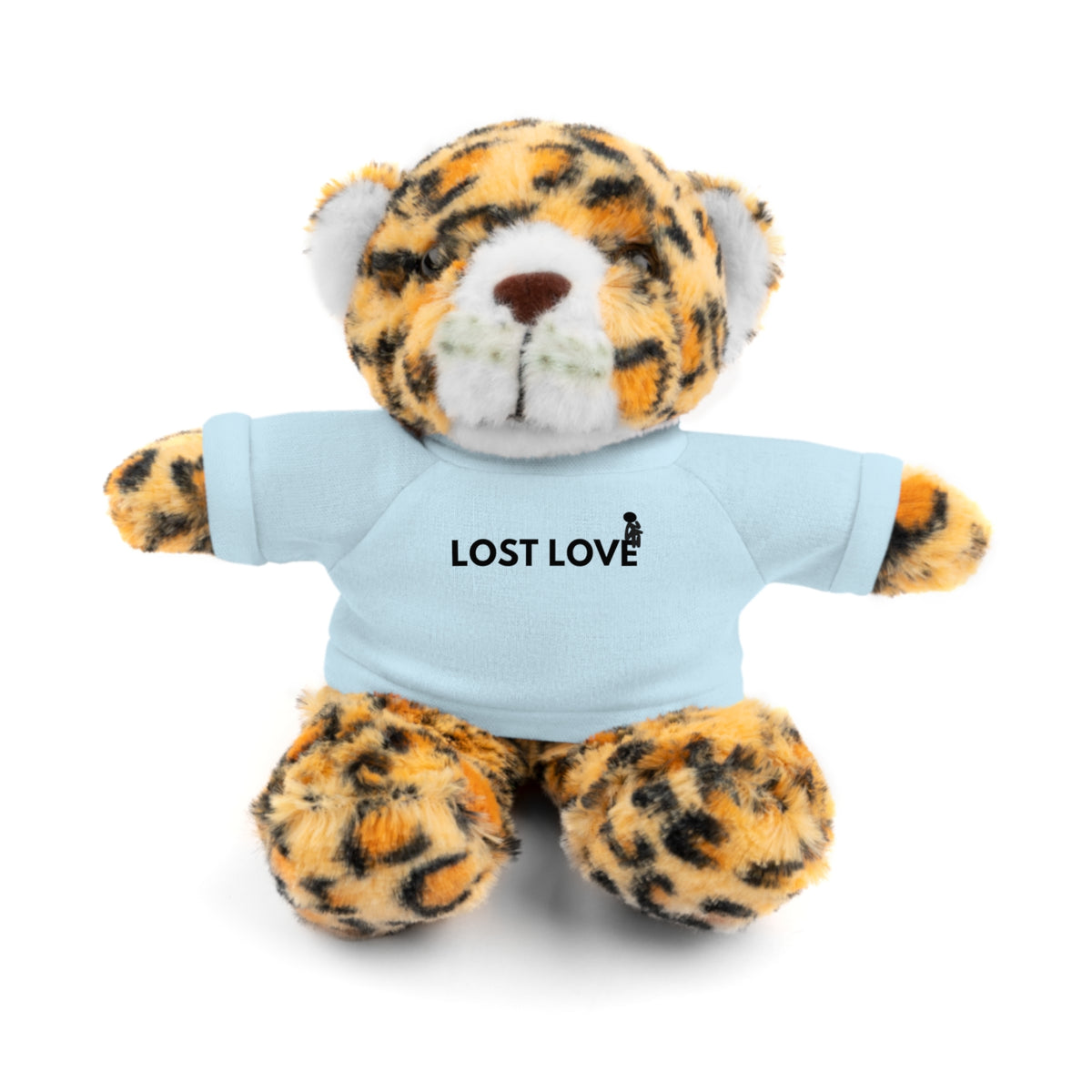 Stuffed Animal with Message Tee, Adorable Plush Toy, Gift for Kids, Comfort for Loss, Thoughtful Keepsake