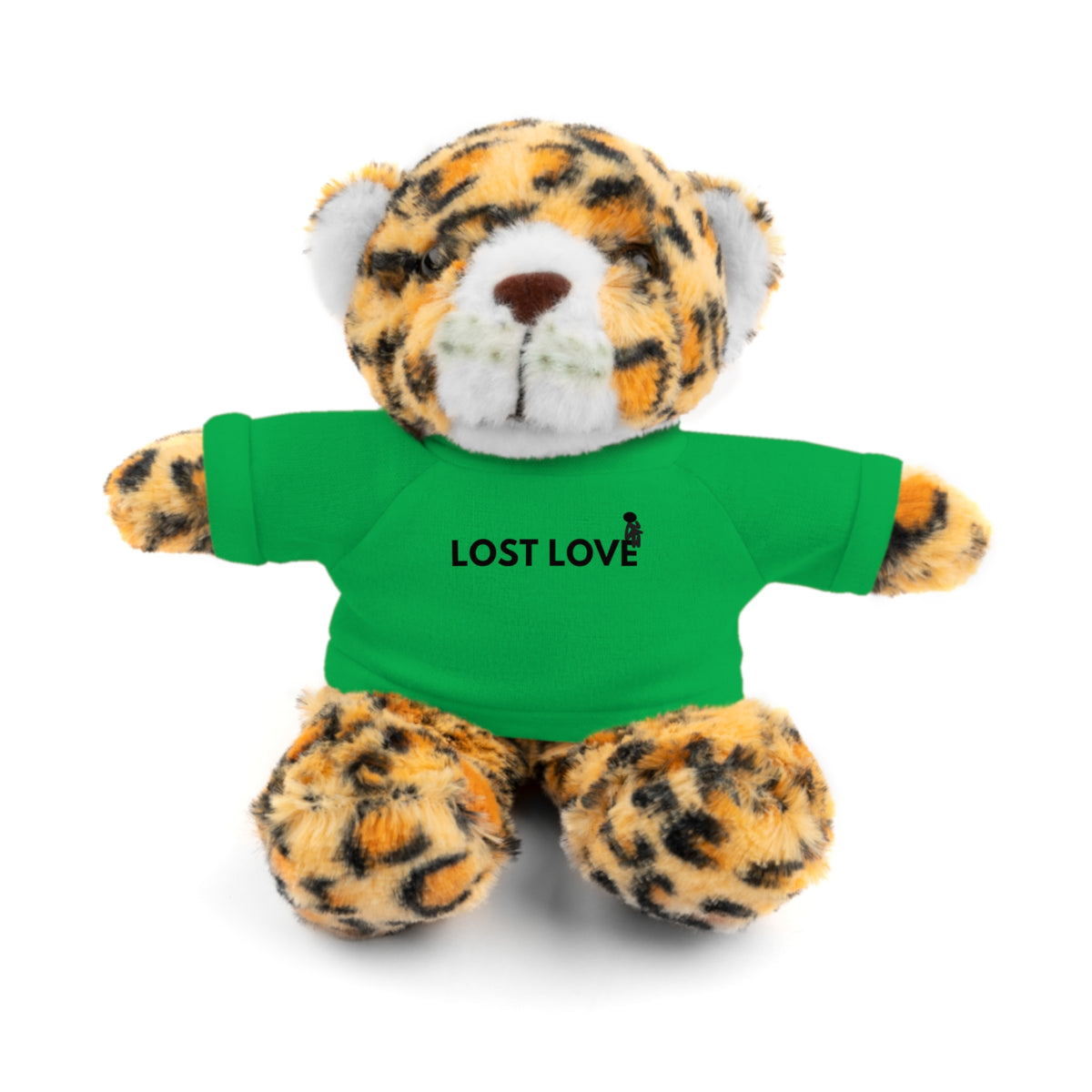 Stuffed Animal with Message Tee, Adorable Plush Toy, Gift for Kids, Comfort for Loss, Thoughtful Keepsake