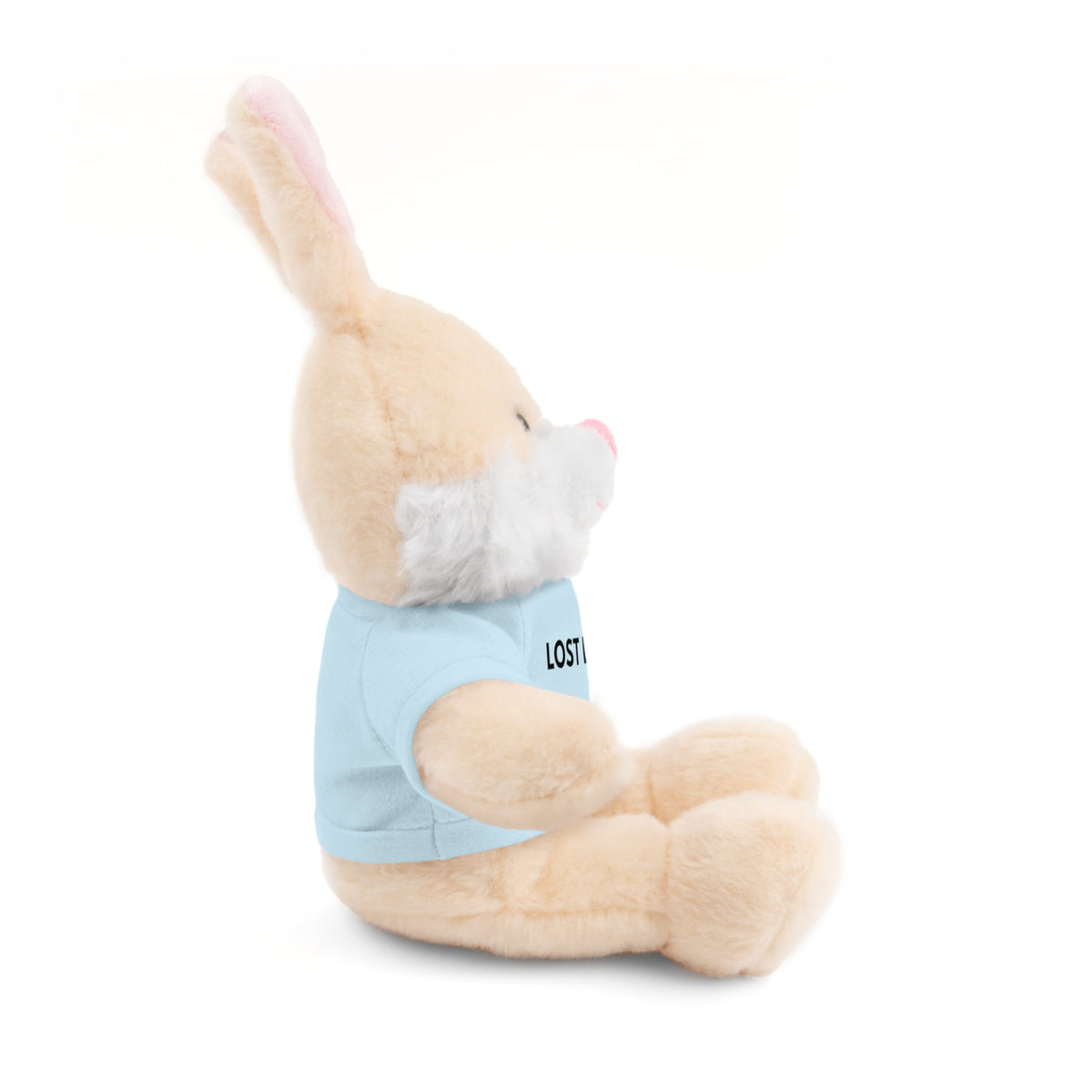 Stuffed Animal with Message Tee, Adorable Plush Toy, Gift for Kids, Comfort for Loss, Thoughtful Keepsake