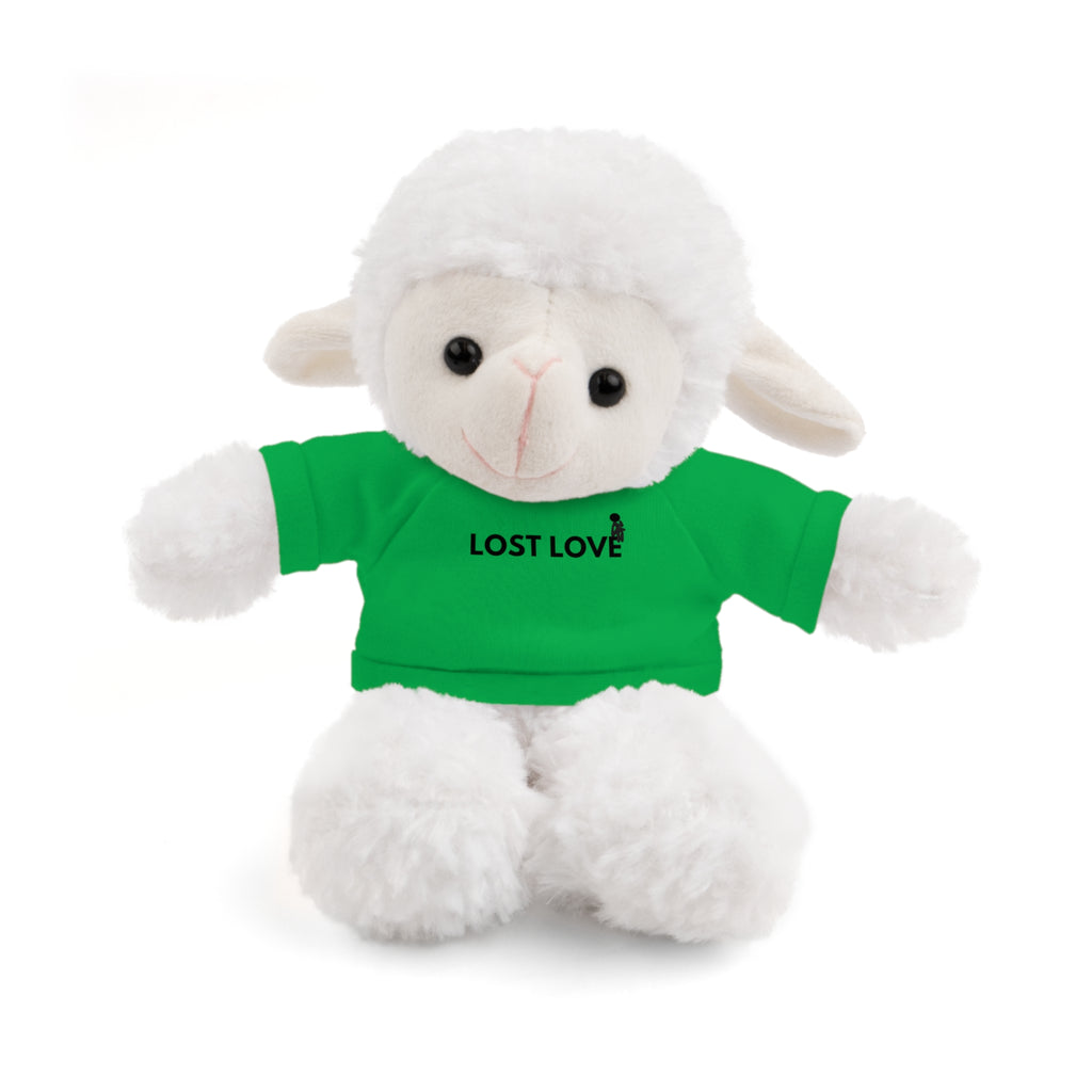 Stuffed Animal with Message Tee, Adorable Plush Toy, Gift for Kids, Comfort for Loss, Thoughtful Keepsake