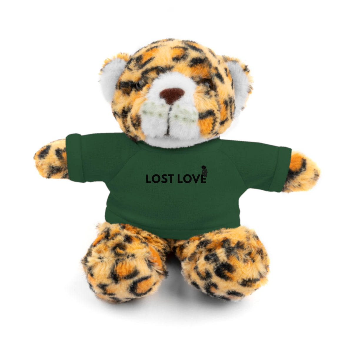 Stuffed Animal with Message Tee, Adorable Plush Toy, Gift for Kids, Comfort for Loss, Thoughtful Keepsake